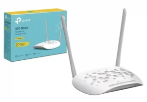 Access Point TP-Link TL-WA801N Wi-Fi N 300 Mbps vista angular