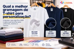 Gramagem para T-shirts personalizacao