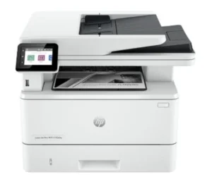 Impressora multifuncional HP LaserJet Pro 4103dw 2Z627A em vista frontal