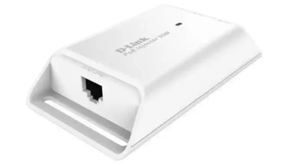 Injector PoE+ D-Link DPE-301GI Gigabit 802.3at vista angular