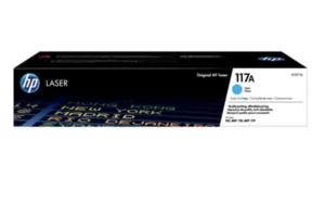 Toner original HP 117A ciano W2071A para impressoras HP Color Laser 150 e 178/179