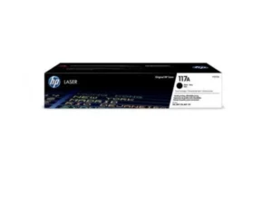 Toner original HP 117A preto W2070A em embalagem