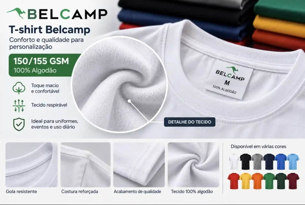 Tshirt belcamp 150gsm
