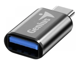 Adaptador Genius ACC-C2A USB-C 3.0 para USB-A vista angular