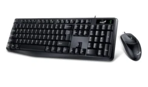 Teclado e Rato Genius KM-170 USB vista angular