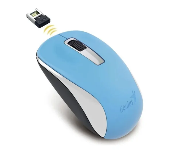 Rato Genius NX-7005 V2 Wireless 1200 DPI Azul com receptor USB