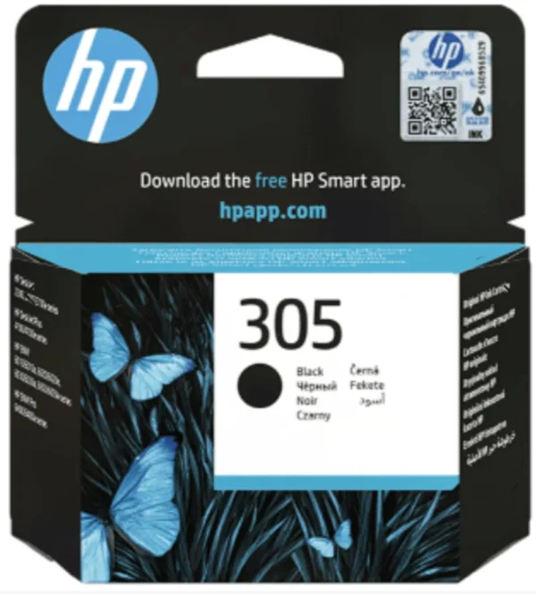 Tinteiro Original HP 305 Preto 3YM61AE 120 páginas