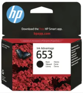 Tinteiro Original HP 653 Preto 3YM75AE 360 páginas