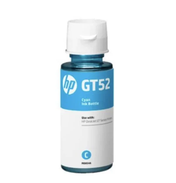 Frasco de Tinta Original HP GT52 Ciano 70 ml, referência M0H54AE, para impressoras HP compatíveis